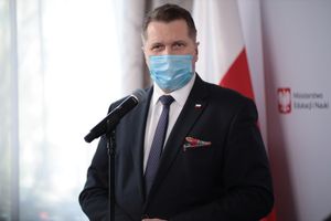 konferencja ministra edukacji