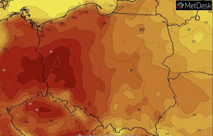 upały
