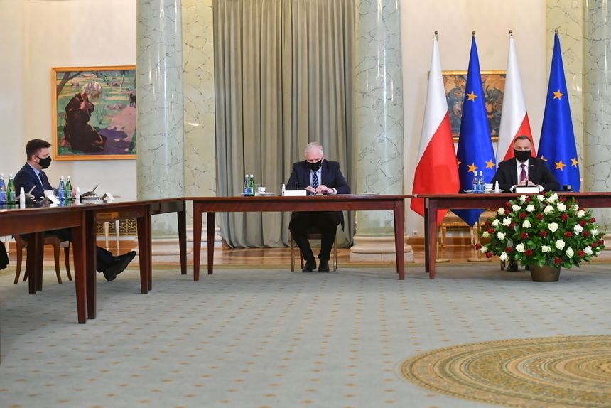 Jarosław Gowin, Andrzej Duda, Michał Dworczyk