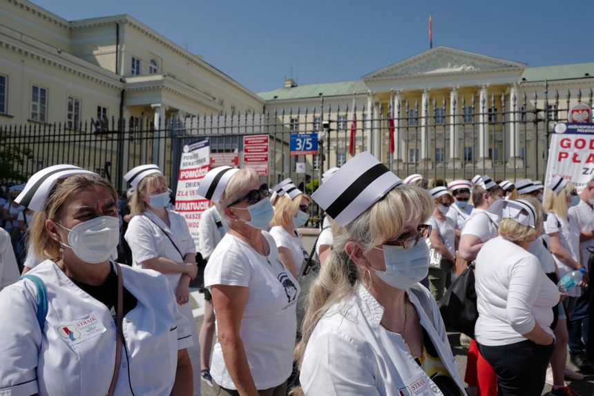 Strajk pielęgniarek i położnych