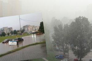 Burze nad Polską. Warszawa zalana