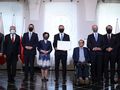 Andrzej Duda, ustawa o odbudowie Pałacu Saskiego