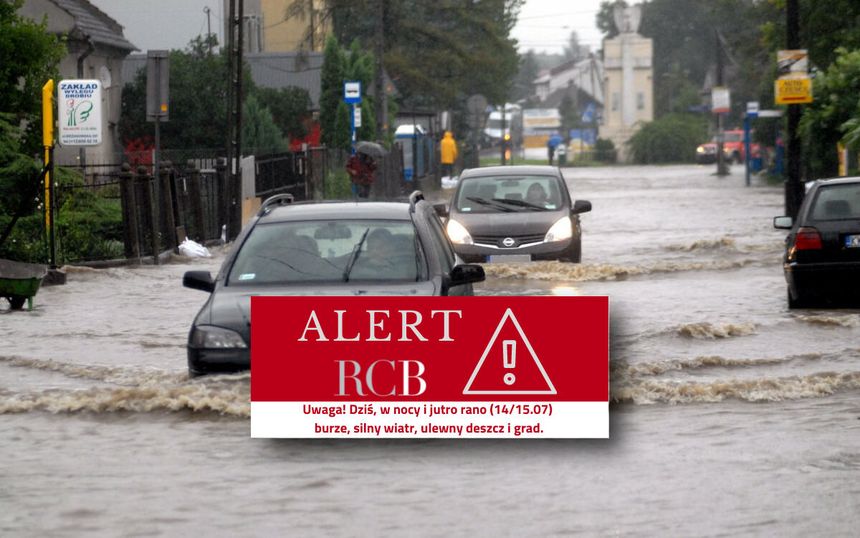 niszczycielskie burze nad Polską