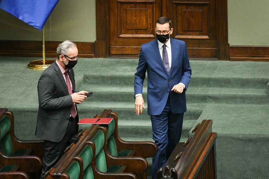Adam Niedzielski, Mateusz Morawiecki