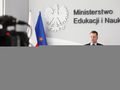 Konferencja ministra edukacji