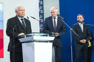 Jarosław Kaczyński, Jarosław Gowin, Zbigniew Ziobro