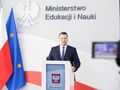 Konferencja ministra edukacji