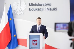 Konferencja ministra edukacji