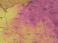 Mapa pogodowa Polski