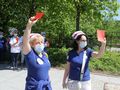 Protest pielęgniarek przed Sejmem