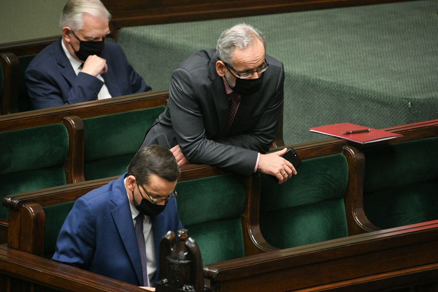 Mateusz Morawiecki. Adam Niedzielski