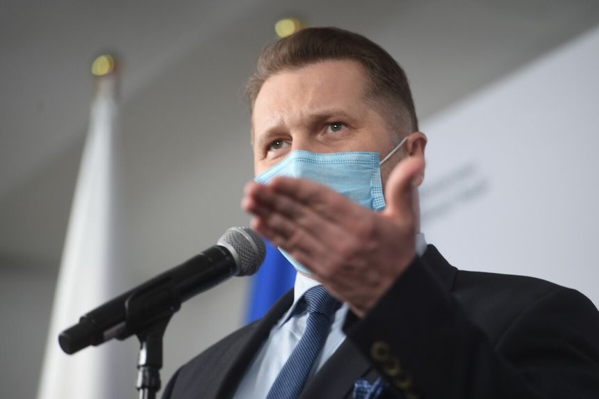 Minister edukacji i nauki Przemysław Czarnek