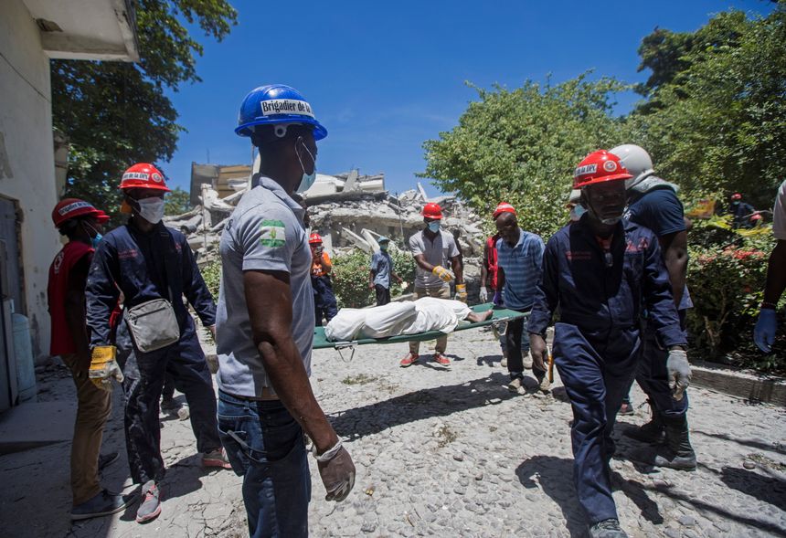 Haiti. Bilans ofiar trzęsienia ziemi wzrósł do 1,3 tys.