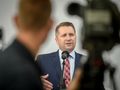 konferencja ministra edukacji Przemysława Czarnka