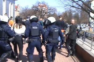 interwencja policji w Głogowie