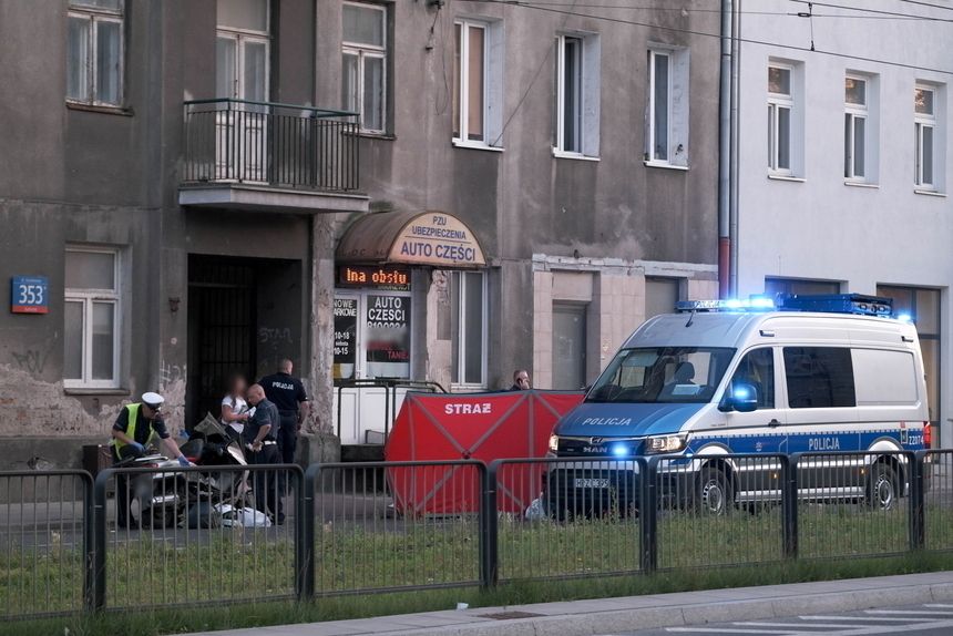 wypadek w Warszawie