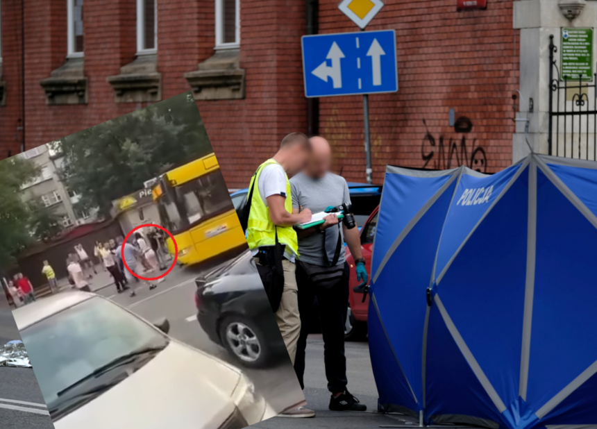 Wypadek w Katowicach