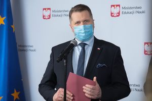 Konferencja ministra edukacji i nauki Przemysława Czarnka
