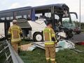 wypadek autokaru z dziećmi pod Kutnem