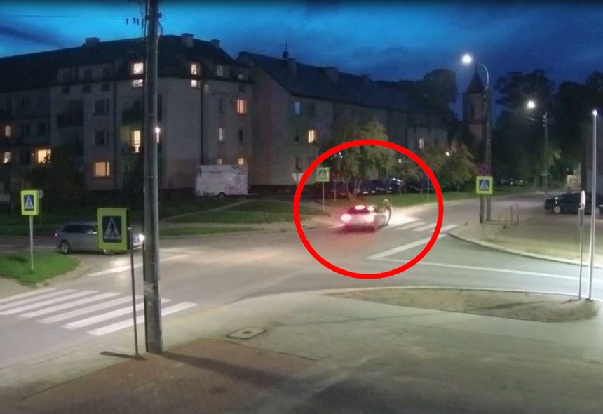 potrącenie