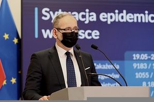 Konferencja ministra zdrowia ws. obostrzeń