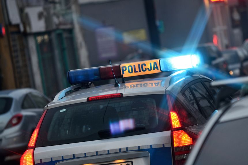 Policja podczas interwencji