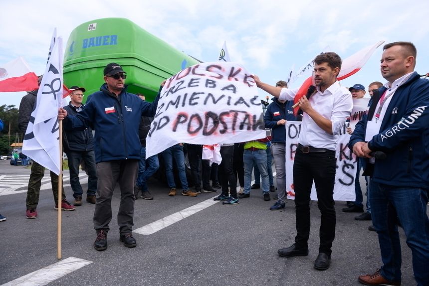 Blokady rolników z Agrounii