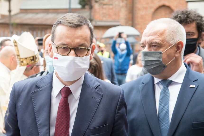 Mateusz Morawiecki, Jacek Sasin