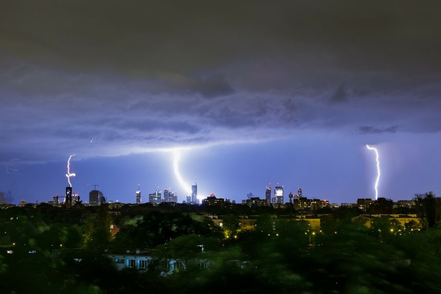 Burze nad Polską 16 lipca