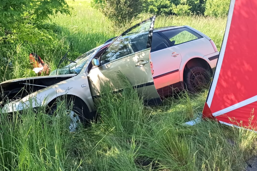 Wypadek w Koźminie