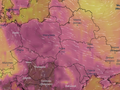 Mapa pogodowa Polski
