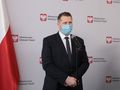 Konferencja ministra edukacji Przemysława Czarnka