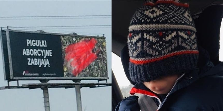 Franek przeżył traumę po zobaczeniu antyaborcyjnego billboardu