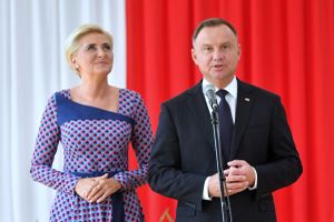 Andrzej Duda i Agata Kornhauser-Duda
