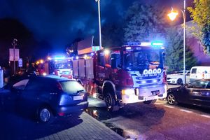 Władysławowo. Pożar przyczepy kempingowej