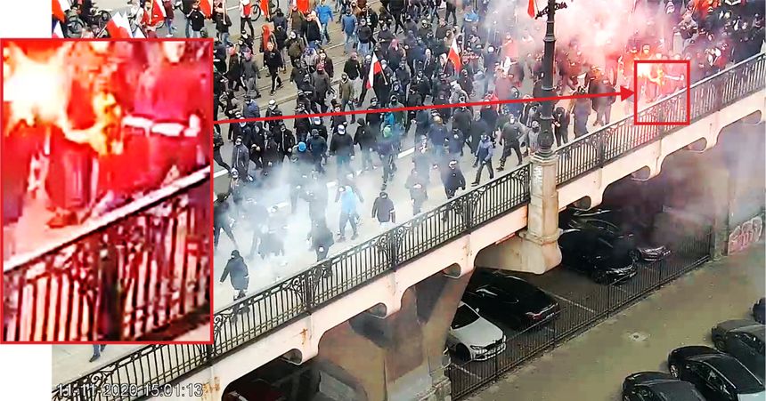 zamieszki podczas Marszu Niepodległości