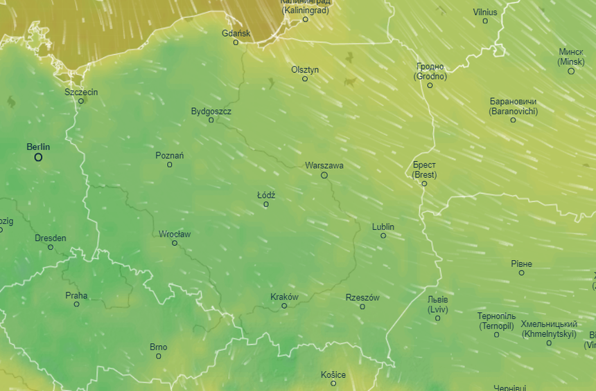 Mapa pogody 