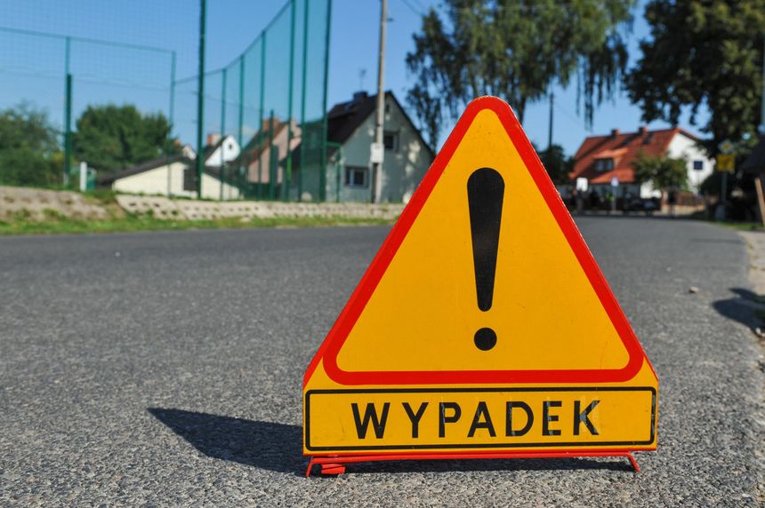 Wypadek w Płońsku