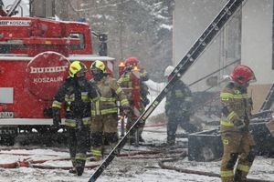 pożar willi w Zakopanem