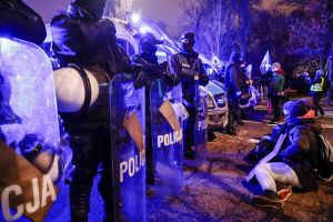 Policja, strajk kobiet 9 grudnia