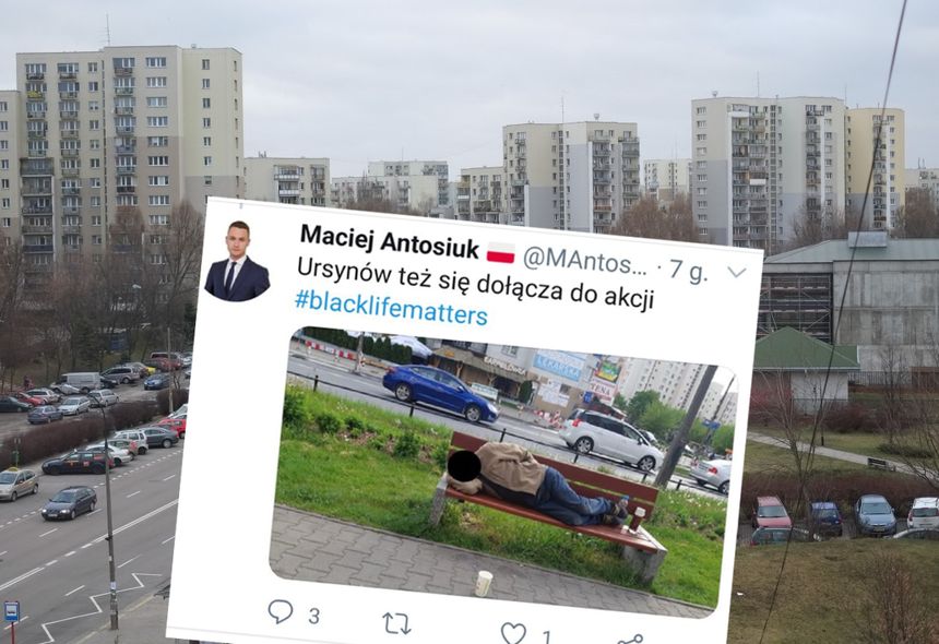 twitt radnego Macieja Antosiuka