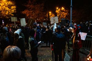 Zakopane, protest i zatrzymanie dziennikarki