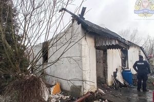 Wycinka Wolska, pożar domu, zwłoki ofiary