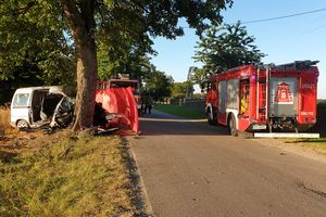 wypadek w Łebieniu