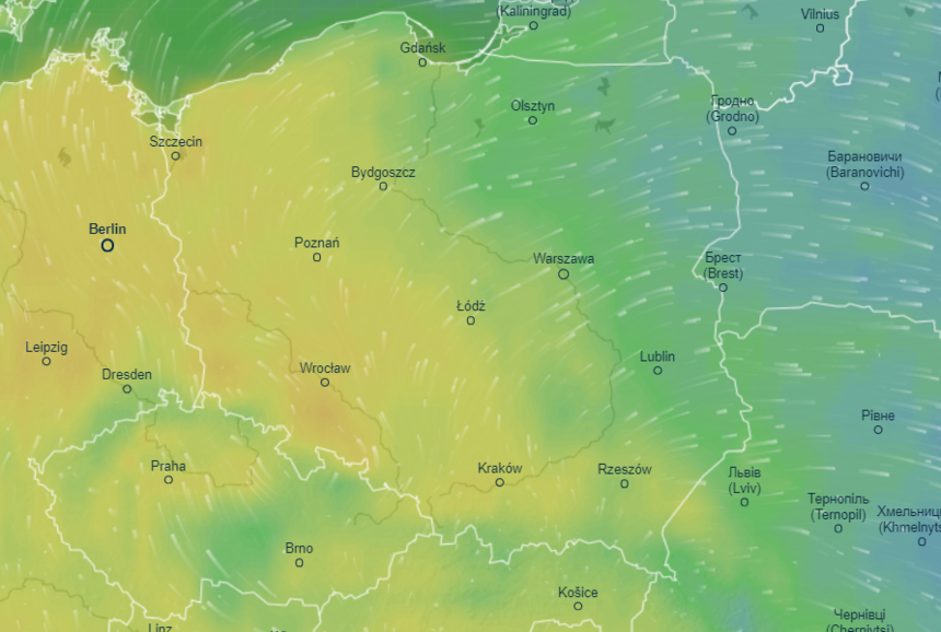Mapa pogodowa 