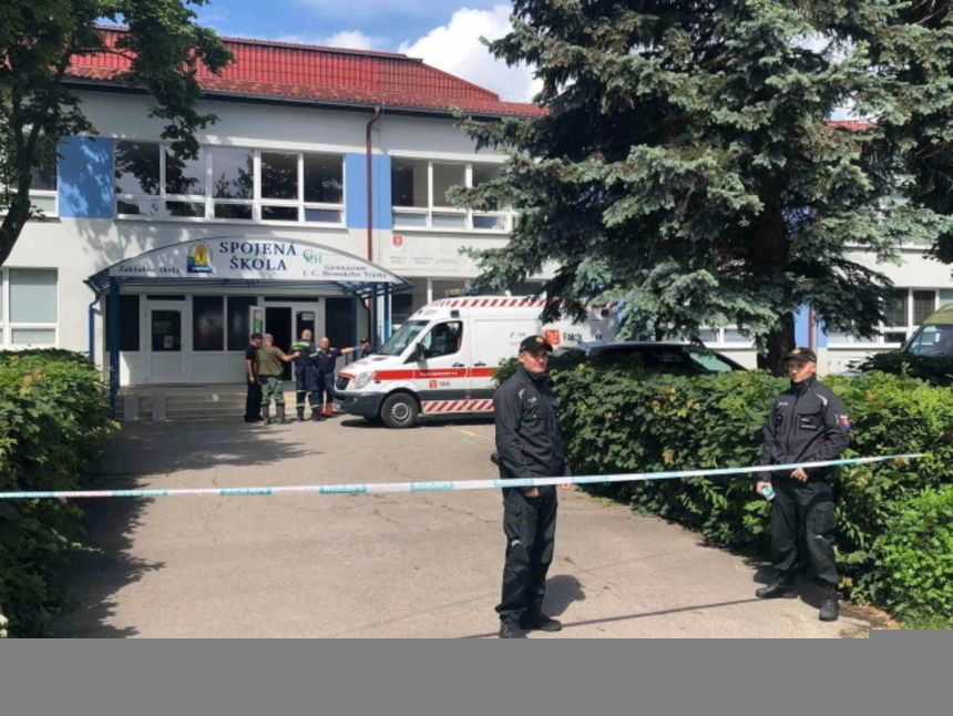 Słowacja. Atak nożownika w szkole. Nie żyje członek dyrekcji, ranne dzieci i nauczyciele