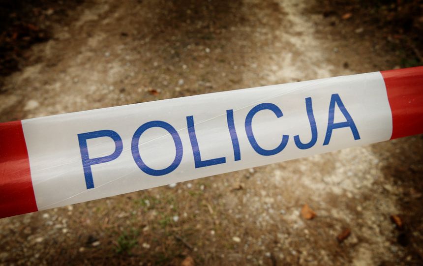 Policja wypadek