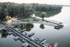 Most Pontonowy Wisła Warszawa 
