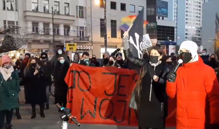 Protest Łódź