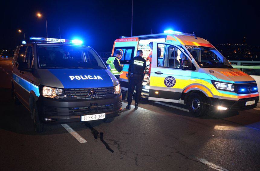wypadek na drodze